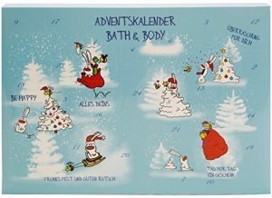 Adventskalender Bath & Body für Erwachsene und Kinder - Kosmetik Weihnachtskalender mit 24 Überras