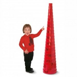 Adventskalender Tower rot