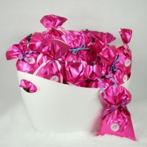 Adventskalender by d3 wei?/pink ungef?ll