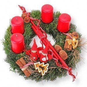 Adventskranz Advent Advent