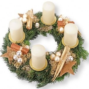 Adventskranz Sternstunden