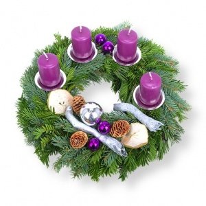 Adventskranz Vorfreude