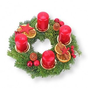 Adventskranz Weihnachtszauber