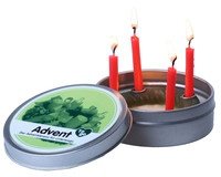 Adventskranz für unterwegs