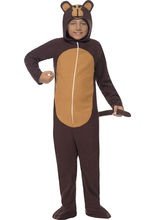 Affe Kinderkostüm Schimpanse braun