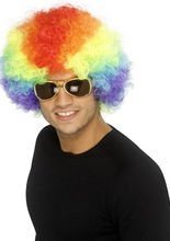 Afro-Perücke, regenbogen