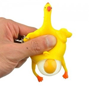 Ailiebhaus 6-er Squeeze Huhn Ei Verlegung Spielzeug Stress Relief Vent Tricky Geschenk (6pcs)