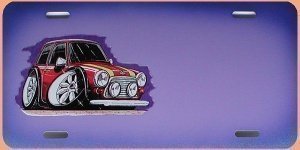 Airbrush Funschilder Auto (Mini) incl. W