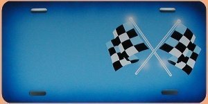 Airbrush - Schild Flaggen incl. Wunschte