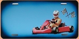 Airbrush - Schild Kart incl. Wunschtext