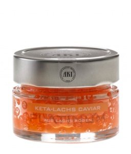 AKI Platinum Keta Lachs Kaviar (100g Gla