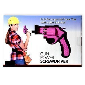 Akkuschrauber mit Revolver-Optik in pink