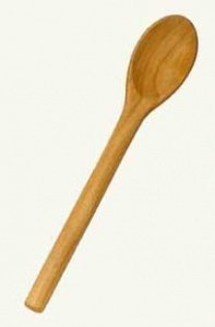 ALESSI Löffel aus Kirschbaumholz UT101/2