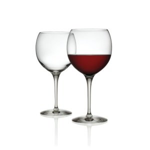 ALESSI Mami XL 2er Set Rotweinglas Bicch