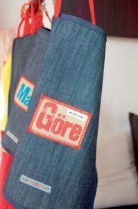 _ "ALLES ECHT." Jeanslatz  GÖRE