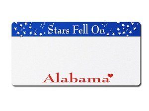 Alabama-Heart of Dixie US Deko Kennzeich