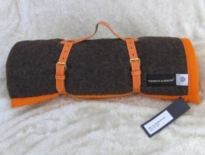 Albrecht Picknickplaid mit Ledergriff or