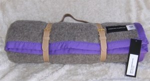 Albrecht Picknickplaid mit Ledergriff pu