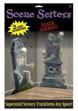 Albtraumspinnen Wanddekoration 165x85cm