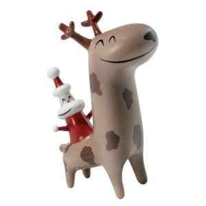 Alessi Figur CHRISTMAS COW BOY