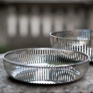 Alessi Korbschale 20cm Edelstahl poliert