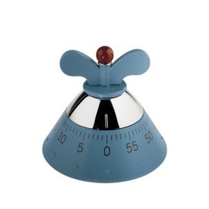 Alessi Küchentimer KITCHEN TIMER hellbla