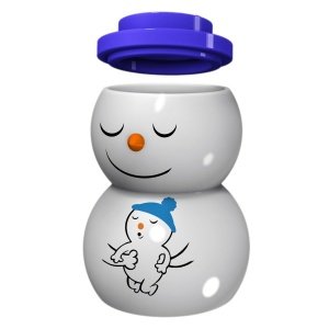 Alessi SNOWDADDY Figur Teelichthalter