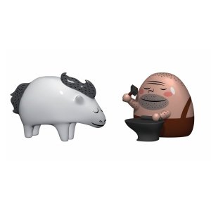 Alessi TROTTO e ERNESTO Figuren Set