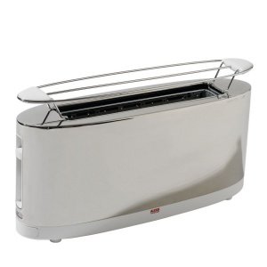 Alessi Toaster mit Brötchenaufsatz Edels