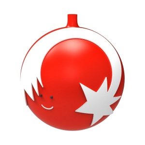 Weihnachtsbaumkugel STELLACOMETA