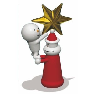 Alessi Weihnachtsfigur WITH A LITTLE HEL
