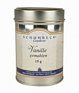 Alfons Schuhbeck Vanille gemahlen (15g D