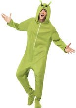 Alien Kostüm Ausserirdischer grün