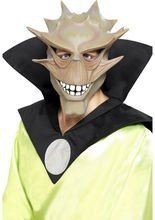 Alien Maske Ausserirdischer braun-grün