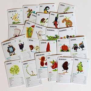 Alles vegan Quartett-Kartenspiel