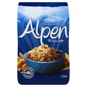Alpen No Added Sugar Müsli, 1,3kg