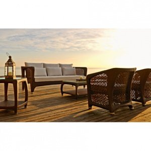 Altea Gartenbank mit Rückenlehne