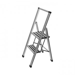 Alu-Design-Klapptrittleiter 2-stufig