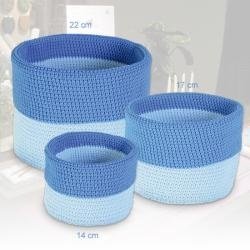 allround Korb blau 17cm