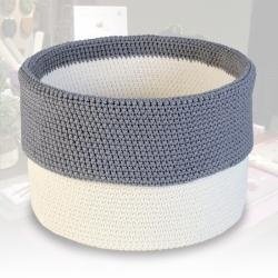 allround Korb weiß/ grau