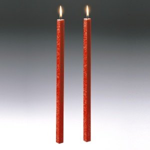 Amabiente Kerze CLASSIC koralle 40cm - 2