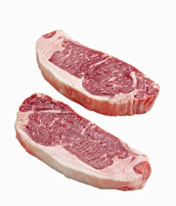 Amerikanisches Rind, Roastbeef, 2 Steaks,2 x 300g (600g)