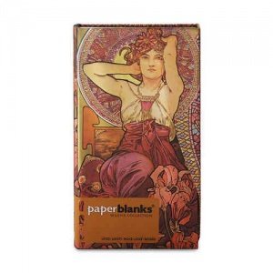 -Amethyst- Mucha-Kollektion, liniert, Sc