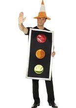 Ampel Kostüm rot-gelb-grün