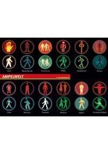 Ampelmänner der Welt Postmann Postkarte 