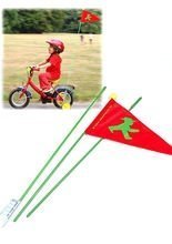 Ampelmann Sicherheit Ostalgie Fahrradwimpel Geher rot-grün
