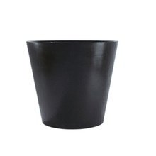 amei - Der Runde Pflanzkübel, M, schwarz