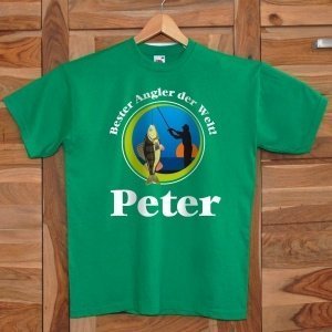 Angel-T-Shirt mit Namensaufdruck