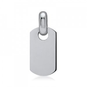 Anhänger Dogtag Edelstahl mit Gravur - 9