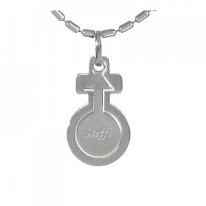 Anhänger Edelstahl mit Gravur